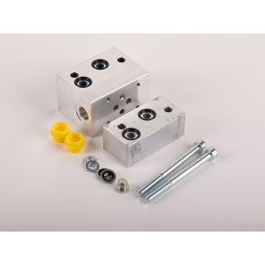 Monteringsblok for 1 cetop 3