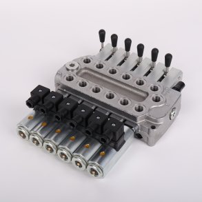 Styreventil monoblock 6 sekt.