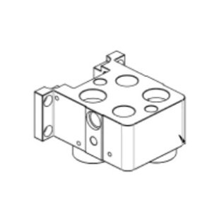 Holder i aluminium for PSF4 multikobling