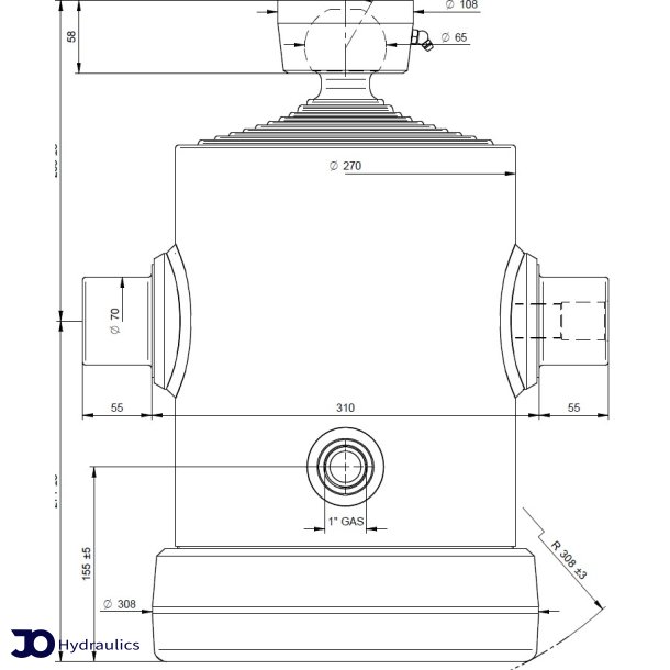 Teleskopcylinder