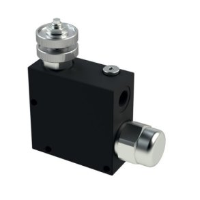 Prioritetsventil med overtryksventil