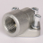 Portflange - vinkel st�l 3 x M6x20