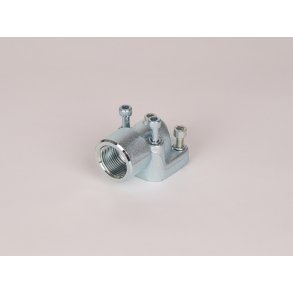 Portflange - vinkel st�l 2 x6x25 + 2x6x4