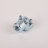 Portflange-vinkel st�l 2xm6x25 + 2xm6x35