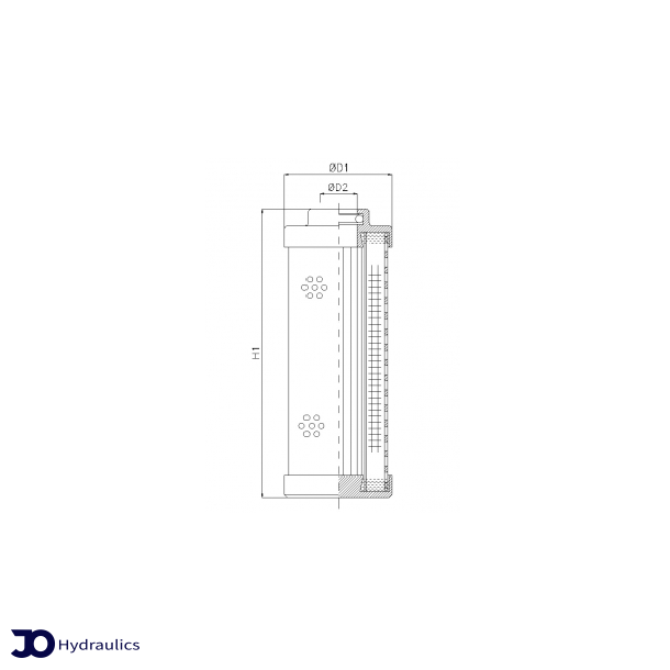 Filterelement 20 my - hjtryk -