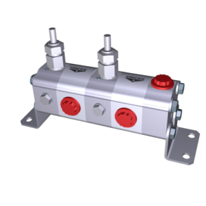 Tandhjulsflowdivider 2x14ccm