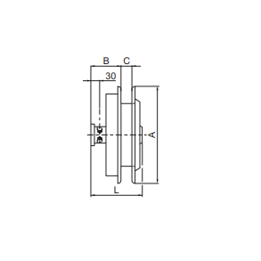 2-vejs slangerulle manuel R.L. med l�s