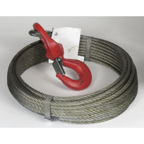Wire �=18mm L= 20M Med swirvel krog