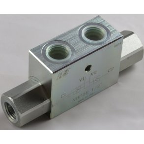 Pilotstyret Kontraventil, Dobbelt