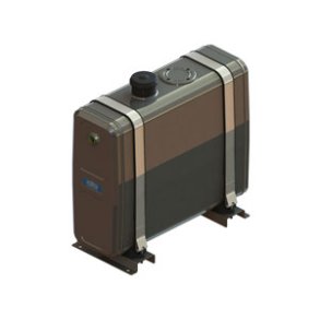 Bagmonteret tank st�l 230L 1 1/2