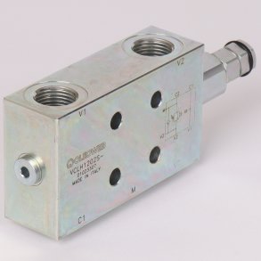 Overcenterventil Enkelt flangemonteret