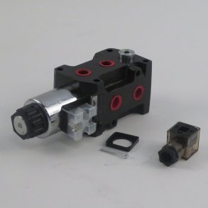 6/2 vejs ventil  med 24Vdc spole 3/8