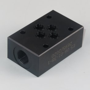 Cetop 3 mellemblok A+B 3/8