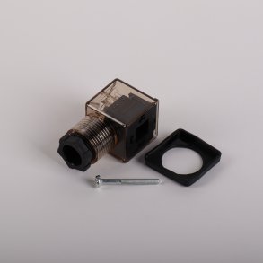 Hirschmanstik med Diode og LED 24V