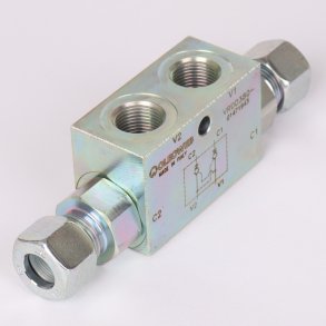 Pilotstyret Kontraventil, Dobbelt