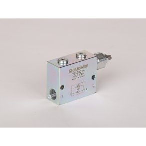 Sekvensventil ikke kompenseret