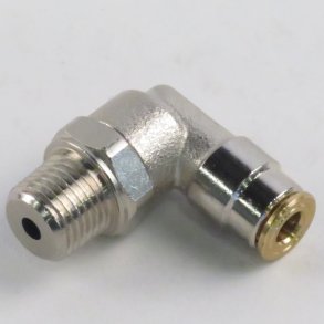 Lynnfitt. Drejelig vinkel 10x1 for 4 mm